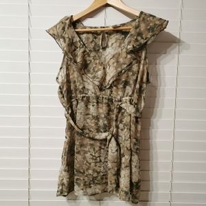 Motherhood Maternity Poncho Blouse